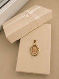 Dije Virgen de Guadalupe 3 oros, oro real 14k