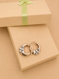 Arracaditas  de mono tamano chico en oro real 14k